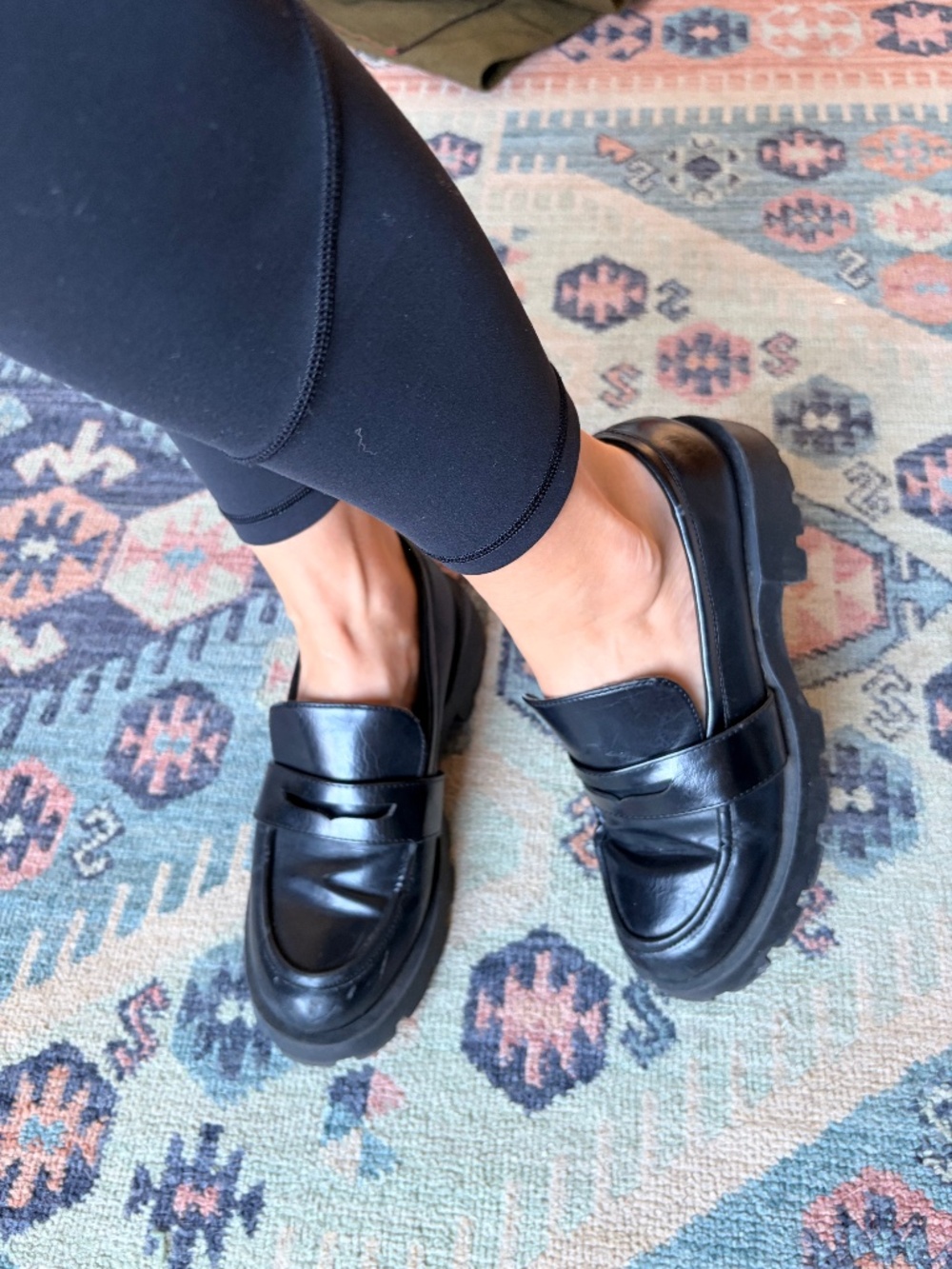 A&F Chunky Loafers